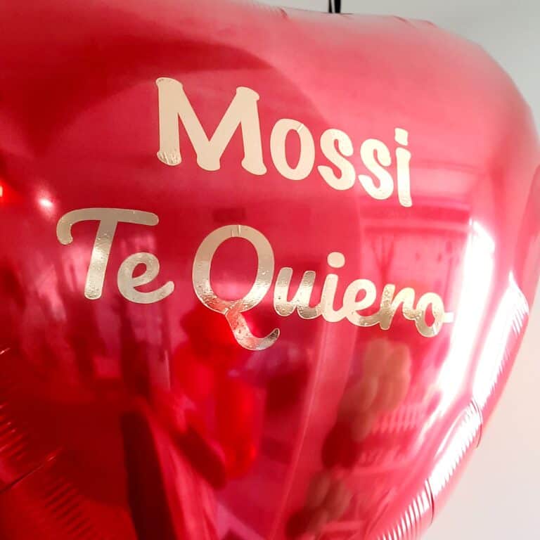 globo personalizado San Valentín