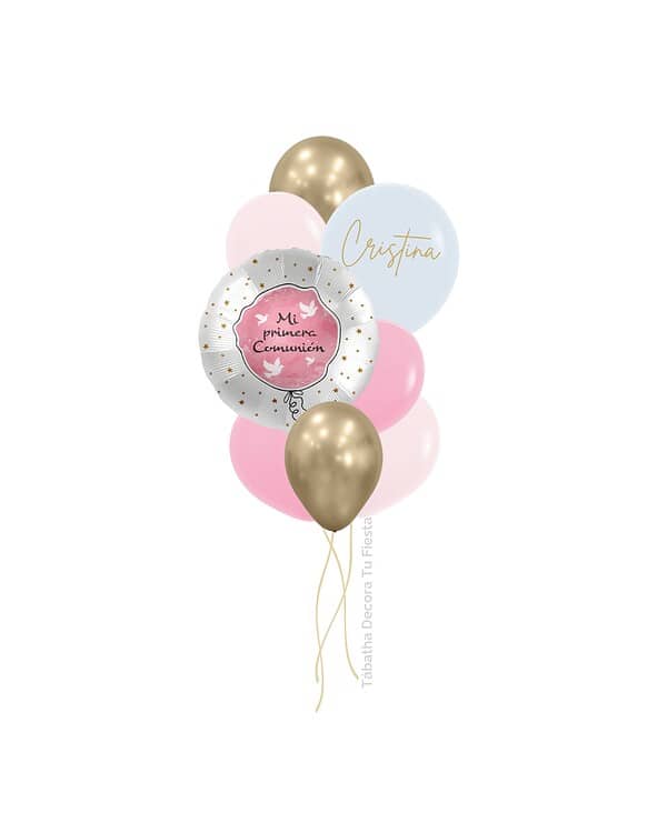 globo personalizable comunion